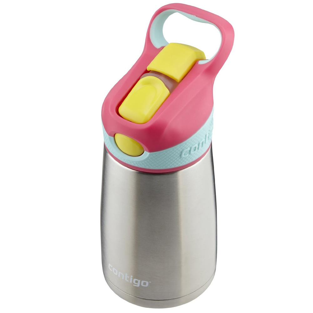 Contigo 10 oz Kid/'s Striker Autospout Chill Stainless Steel Water Bottle