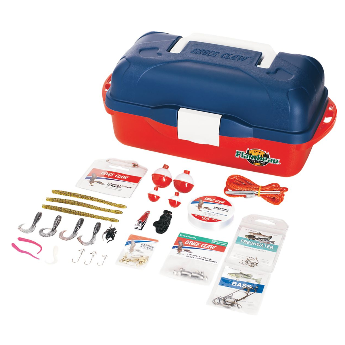 Eagle Claw Go Fish Extreme Value Tackle Kit 47708720731 eBay