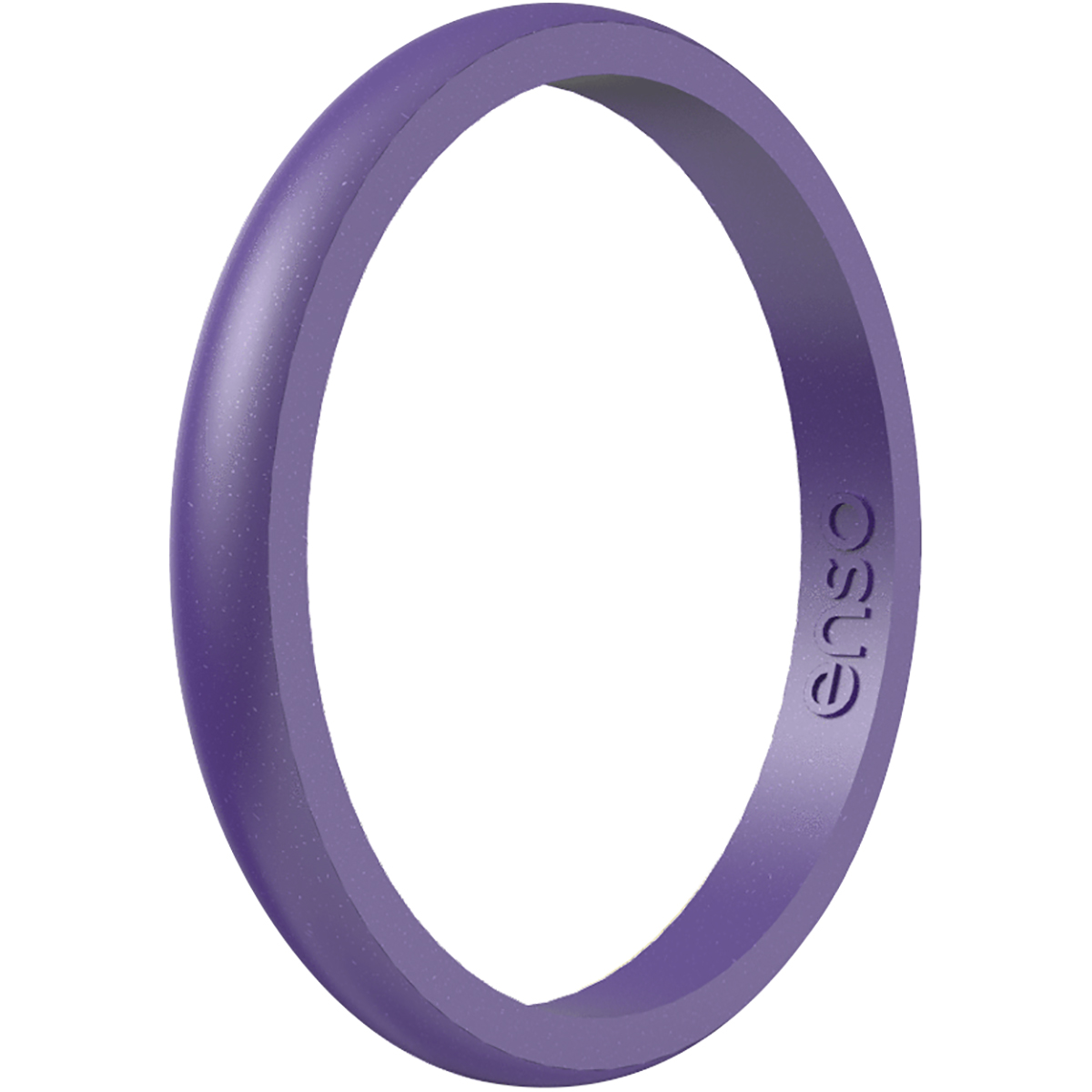 Enso Silicone Birthstone Ring - Classic Comfort Fit, Made In USA, Peridot (August) - Size 11