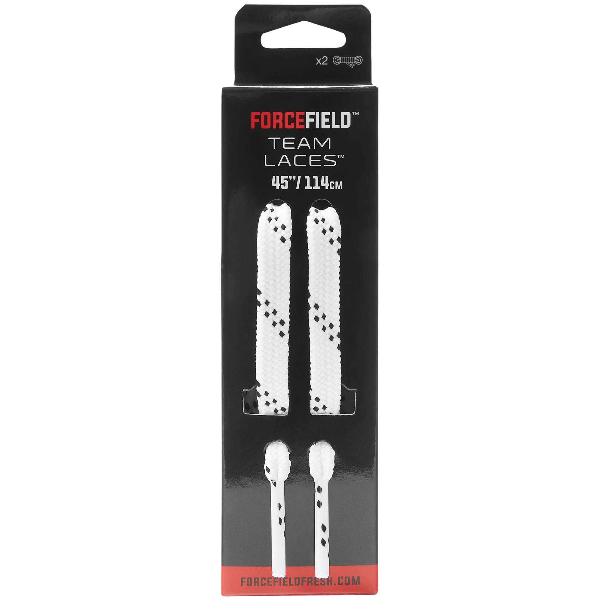 Forcefield Team Laces, Flat, Speckled, 45"