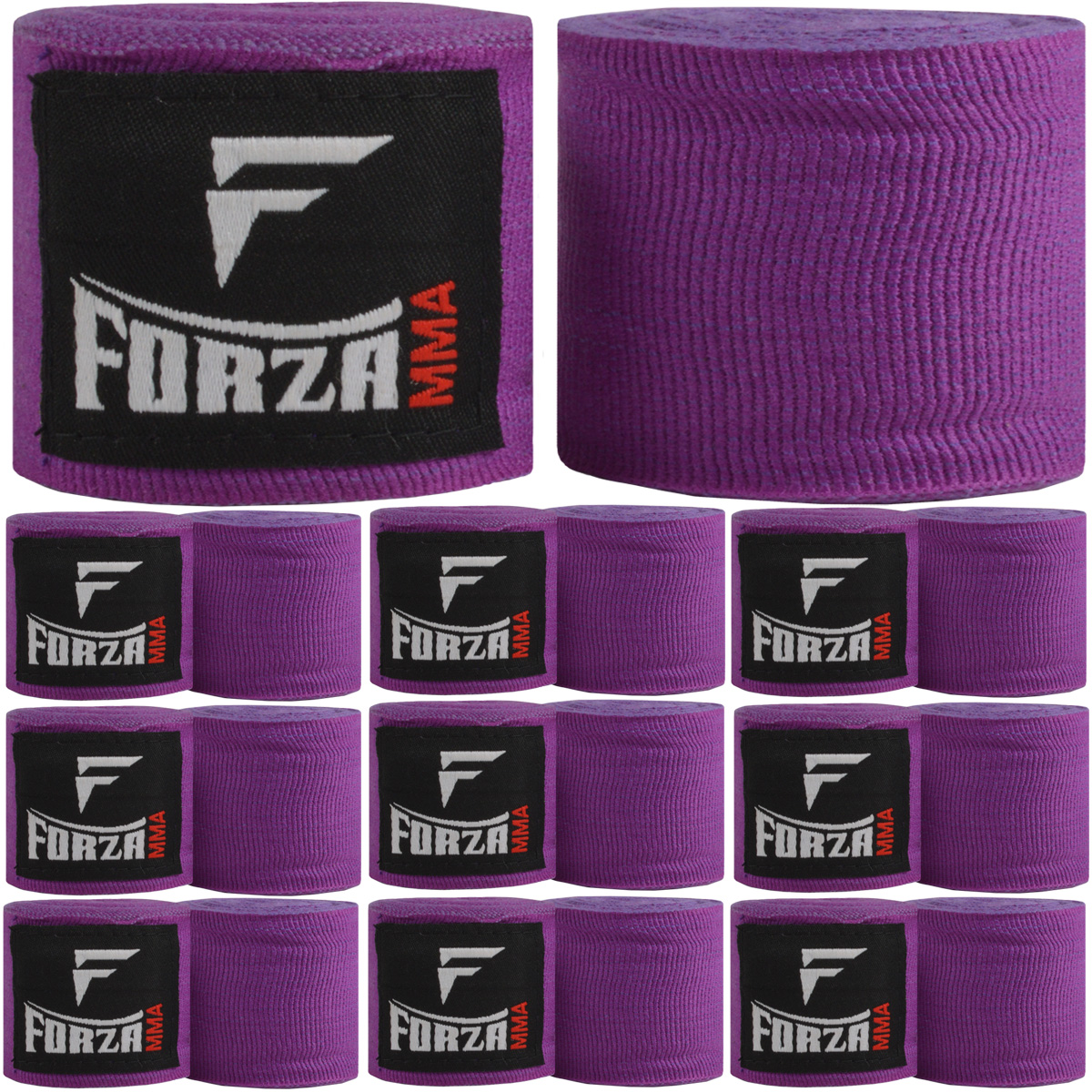 Forza Sports 120" Mexican Style Boxing and MMA Handwraps - 10-Pack - Picture 9 of 11