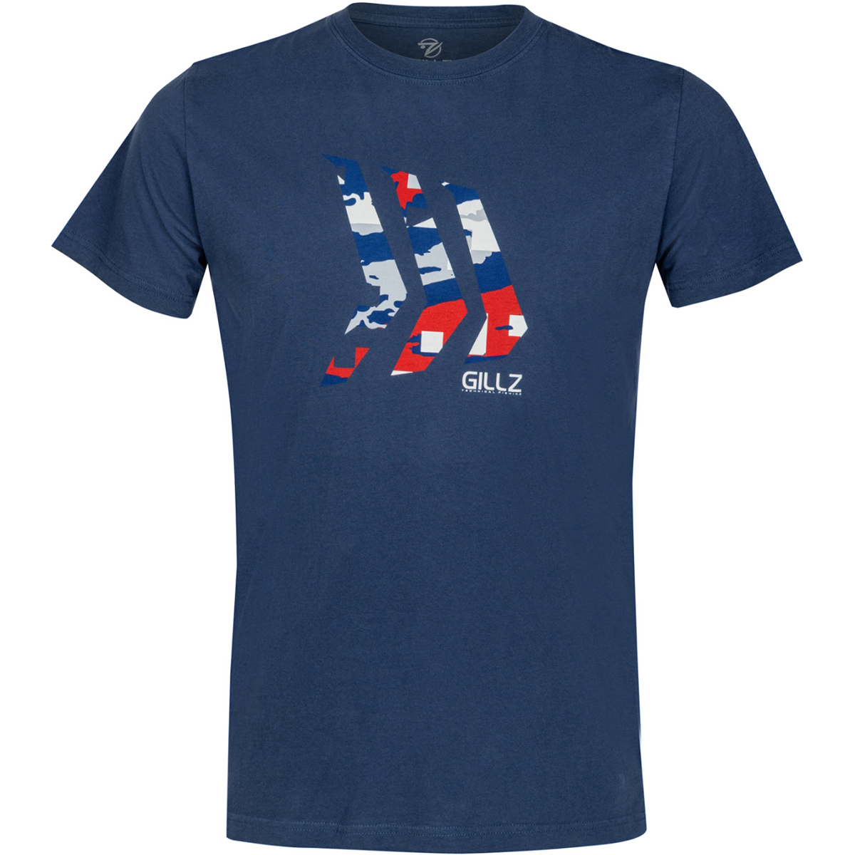 dress blues t shirt Gillz Contender Series 3 Gillz USA Tek Fill T-Shirt - Usaf blues Kledingmaten:M Neckline_Boat Neck Textured Jersey Open Back perfect for a skateboard