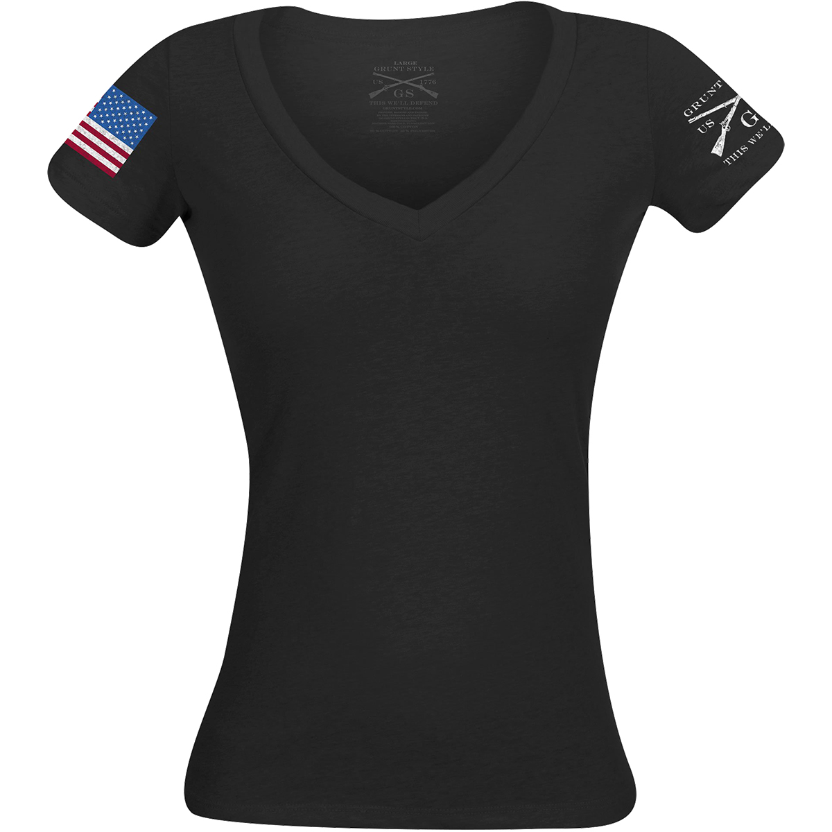 Grunt Style Basic V-Neck Mens T-Shirt