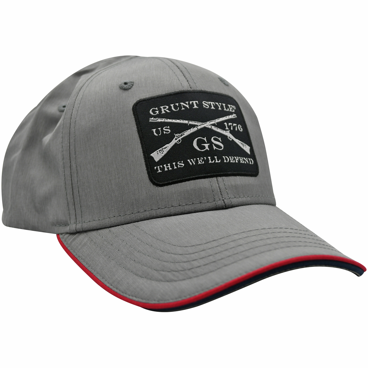 Grunt Style Woven Patch Lightweight Hat Gray UK