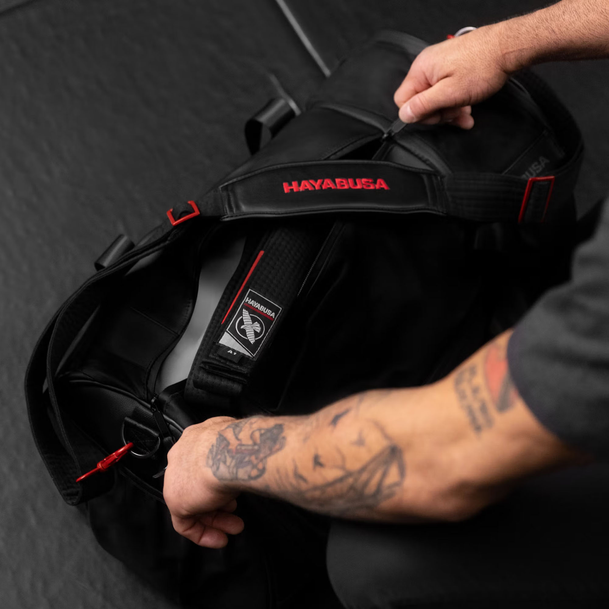 Hayabusa Jiu-Jitsu Ranked Duffle Strap