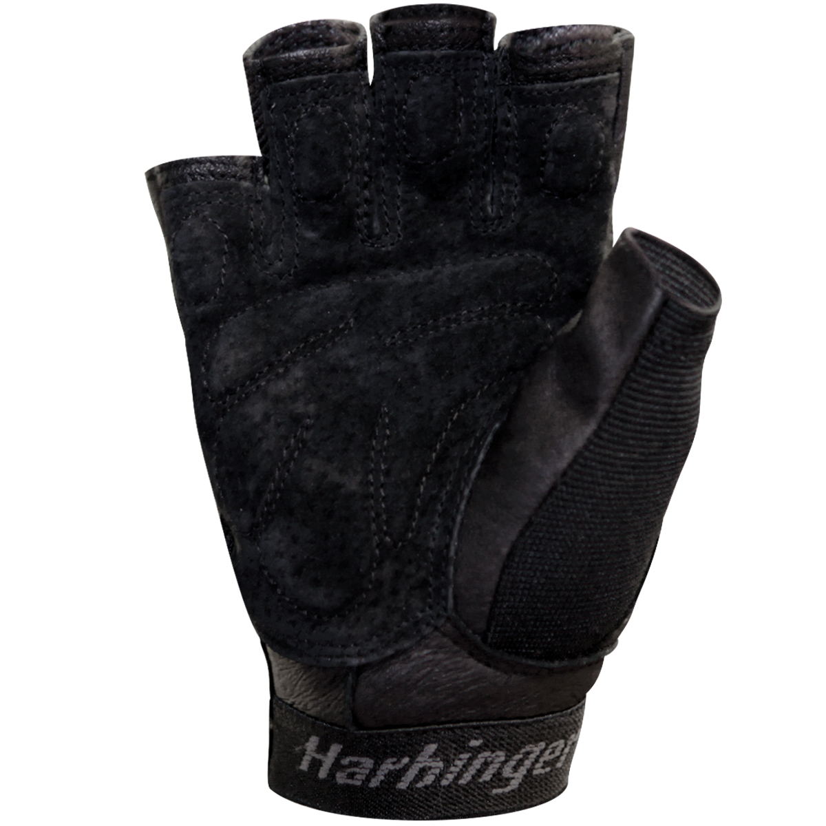 Harbinger 1260 Ventilated Training Grip Weight Lifting Gloves Black