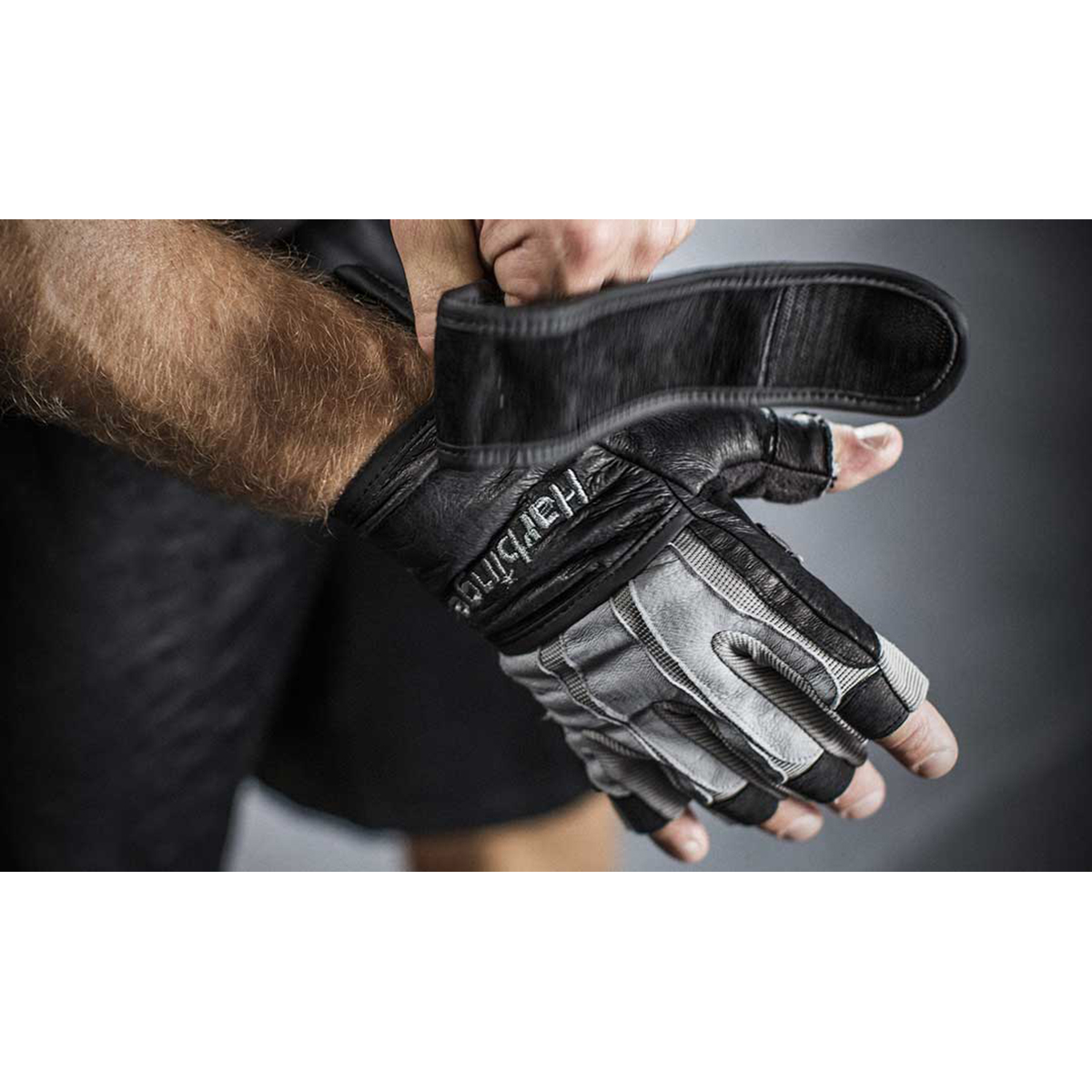 Harbinger 1310 BioForm Wristwrap Weight Lifting Gloves Black/Gray eBay