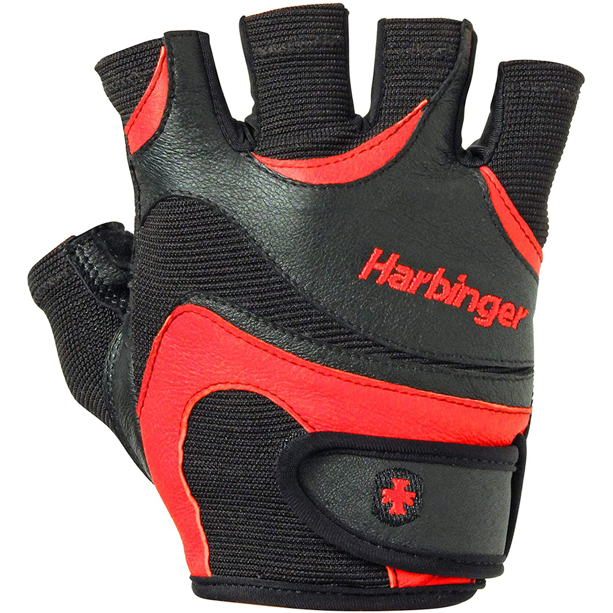 Harbinger 138 FlexFit Weight Lifting Gloves Black/Red eBay