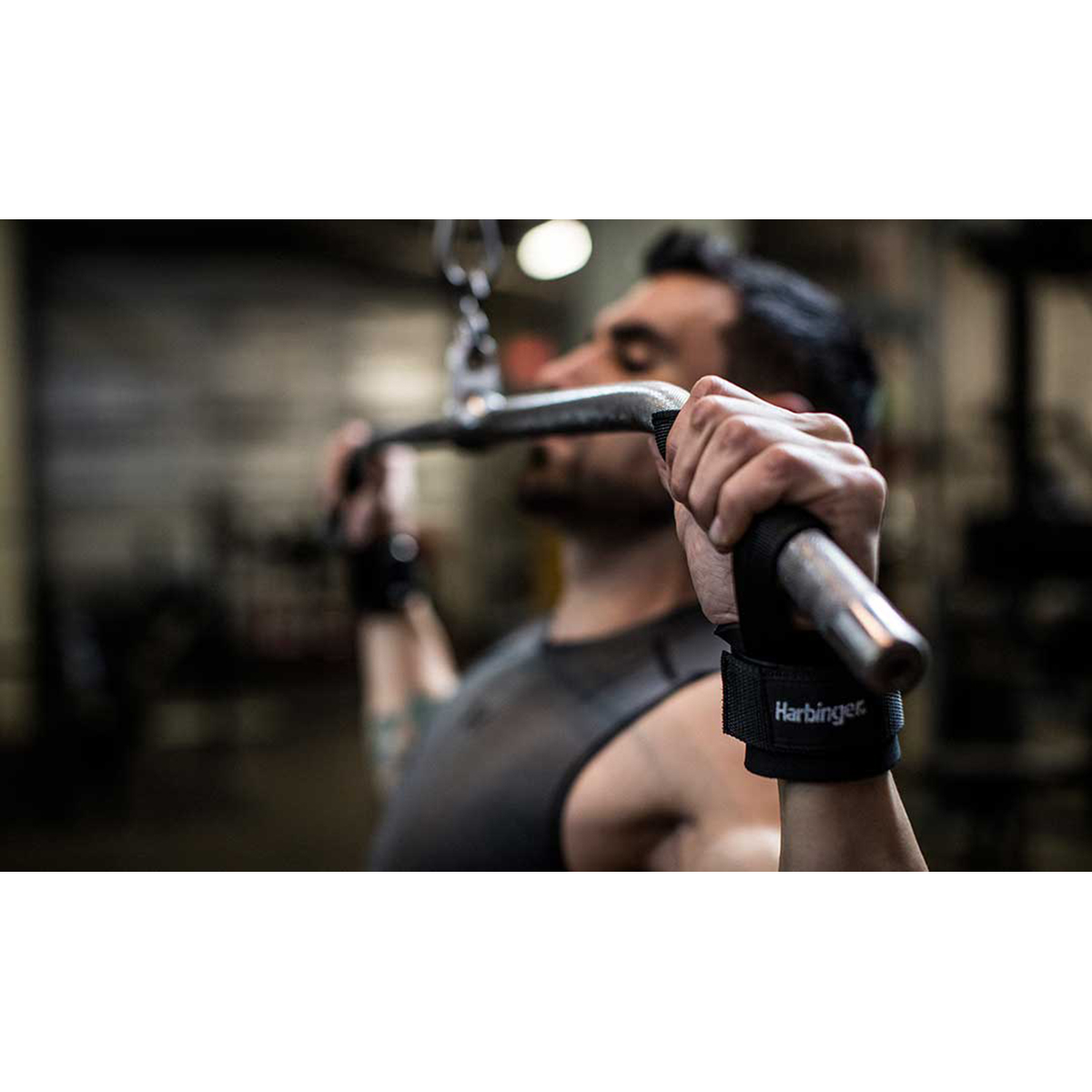 Harbinger Pro Lifting Grips - Poignées De Levage, Meilleure Adhérence Et Soutien Du Poignet