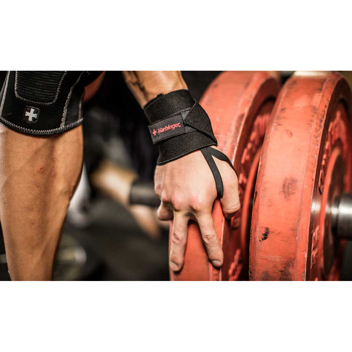 Harbinger Pro Thumb Loop Weight Lifting Wrist Wraps eBay