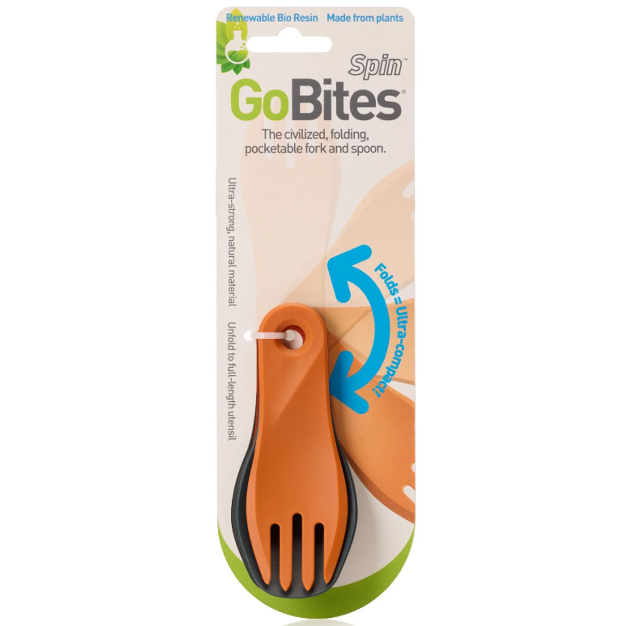 Humangear GoBites BIO Spin Combo Spoon/Fork