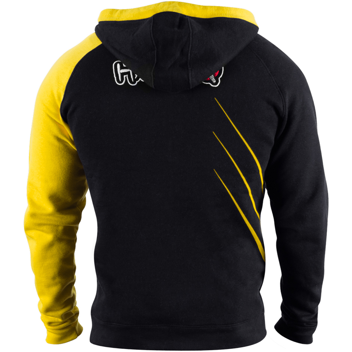 Black//Yellow Hayabusa Recast Series Athletic Fit Zip-Up Hoodie boxing mma