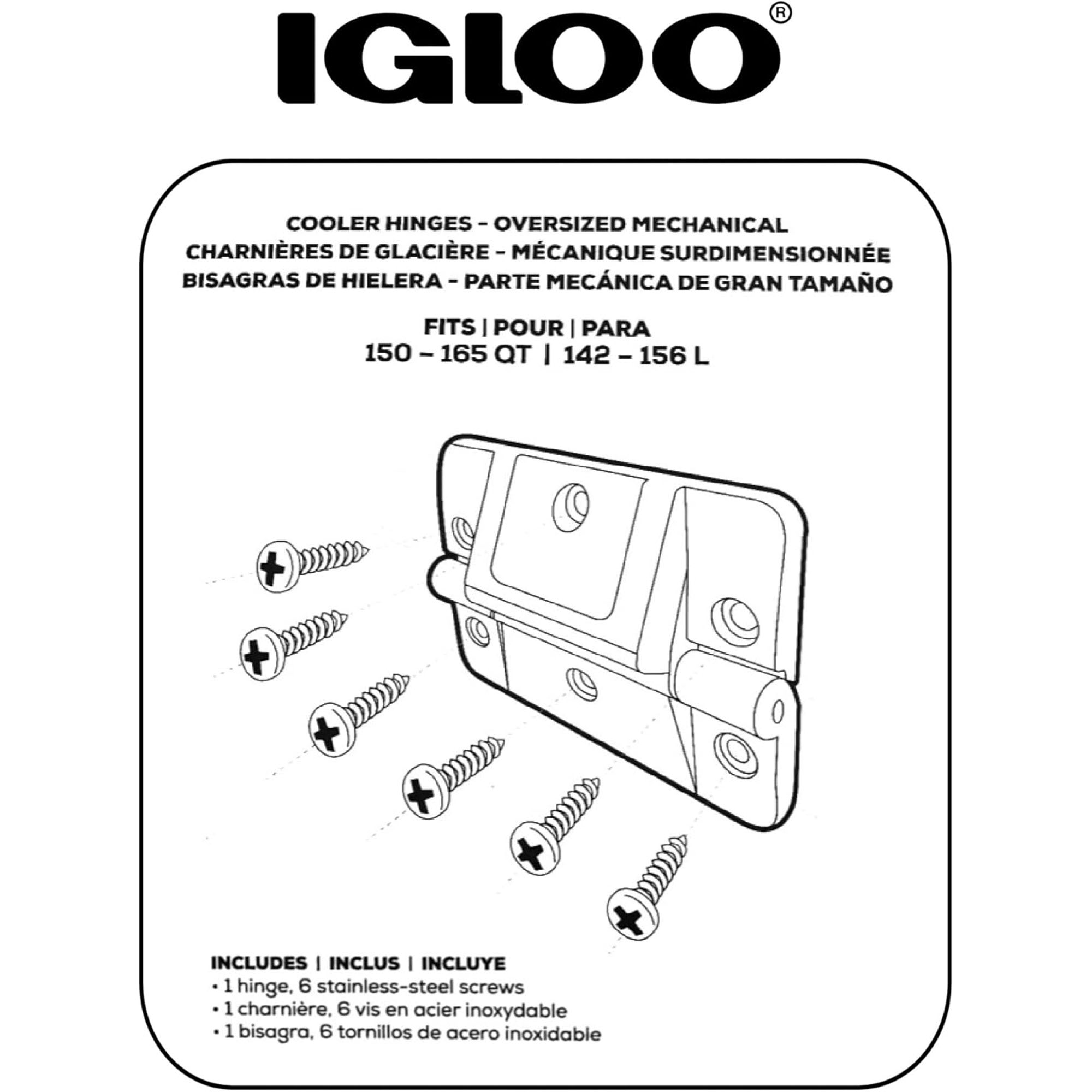 IGLOO Cooler Oversized Mechanical Accessories