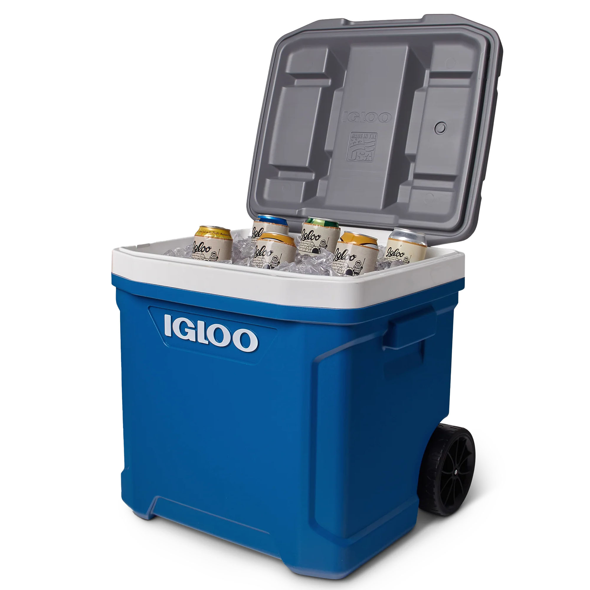 IGLOO Latitude 60 Qt Roller Cooler