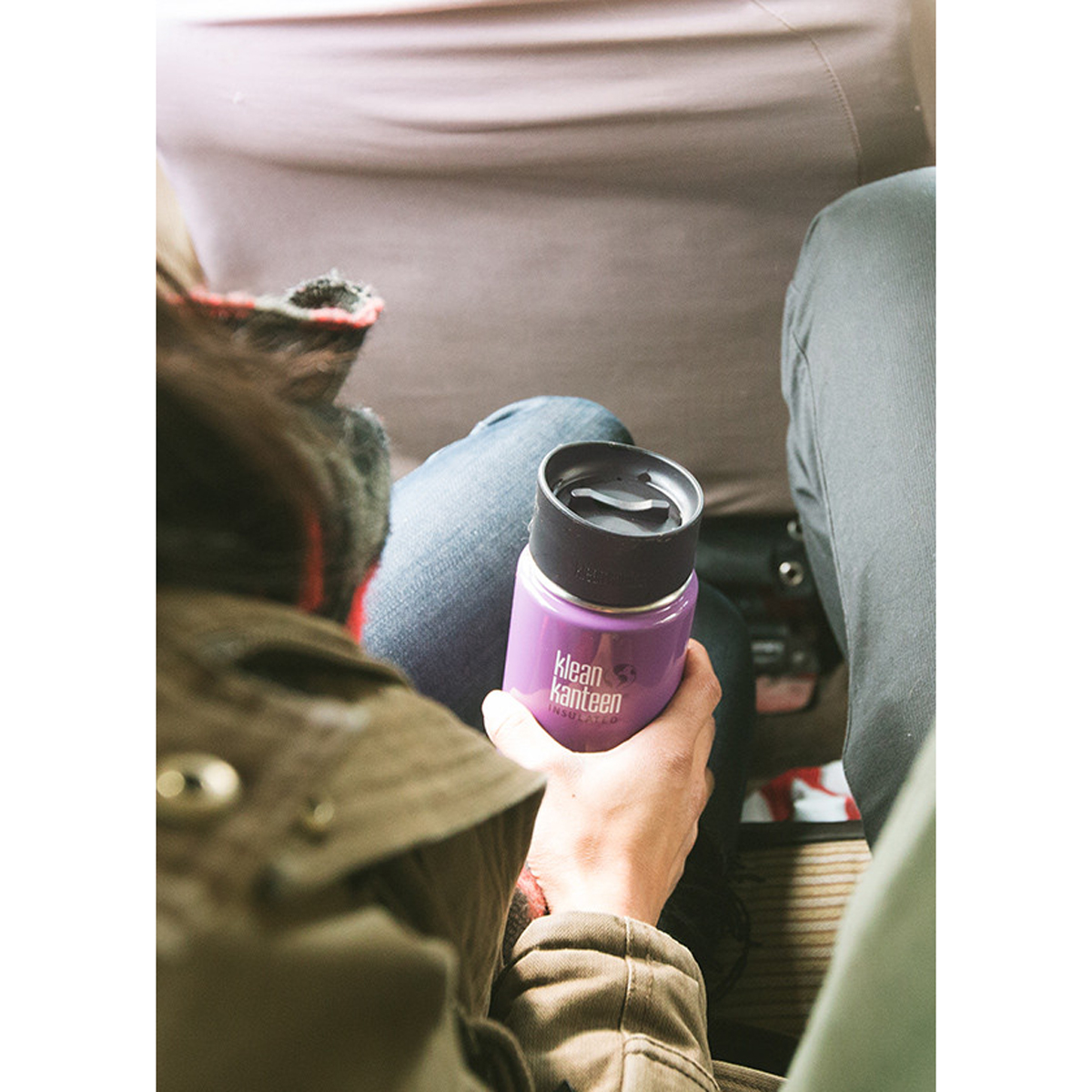 Klean Kanteen Cafe Cap 2.0 Replacement Lid for Wide Mouth Bottles