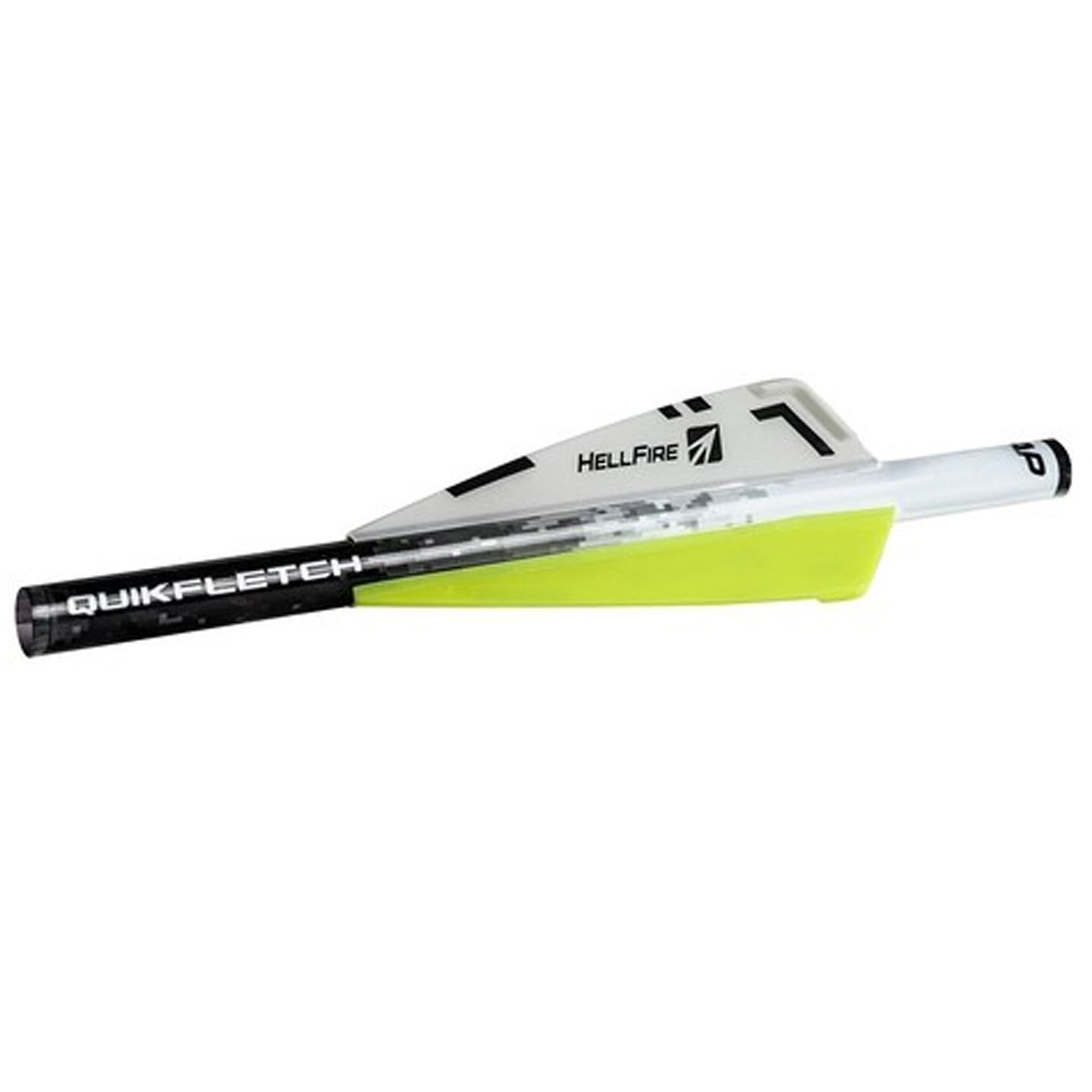 New Archery Products Quikfletch 3" Hellfire for Crossbow