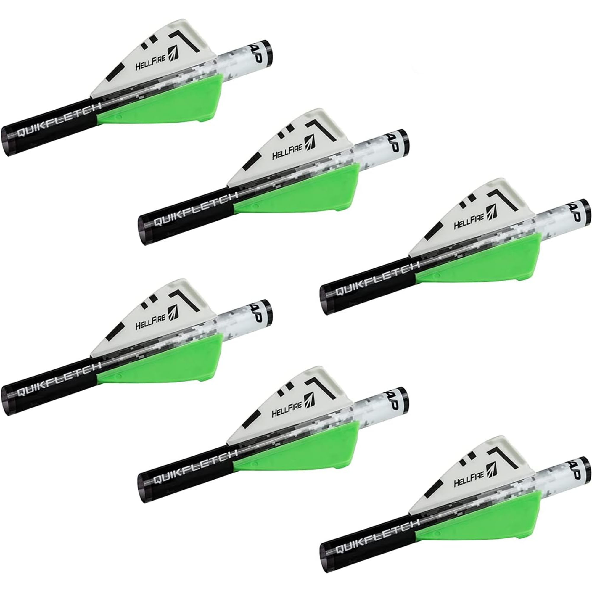 New Archery Products Quikfletch Hellfire 2"