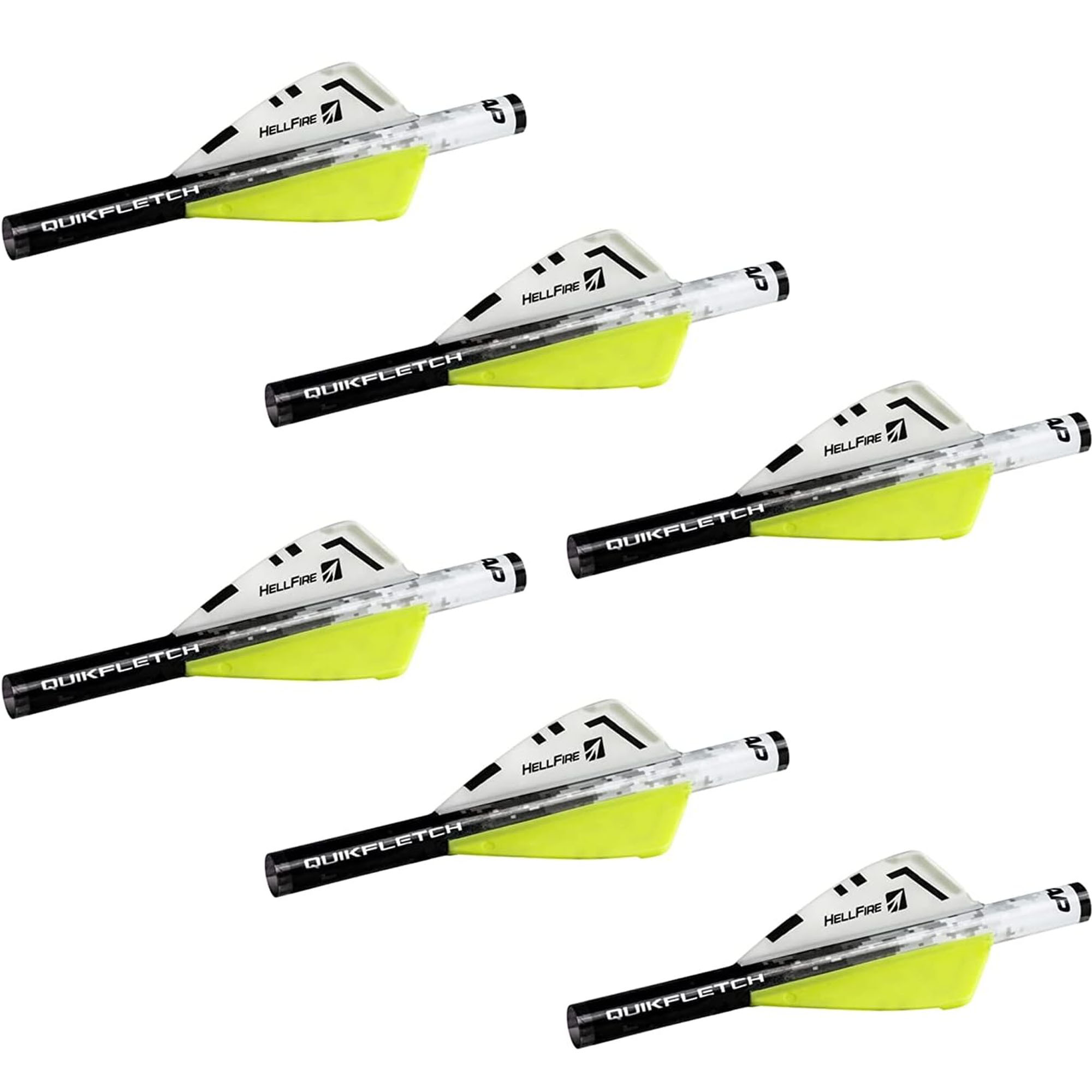 New Archery Products Quikfletch Hellfire 2"