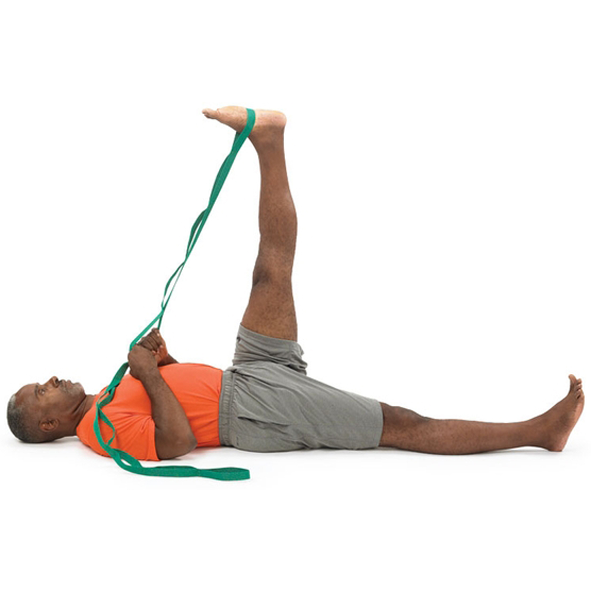 Optp Stretch Out Strap With Instructional Exercise Booklet Green Optp Stretch Out Strap With Instructional Exercise Booklet Green
