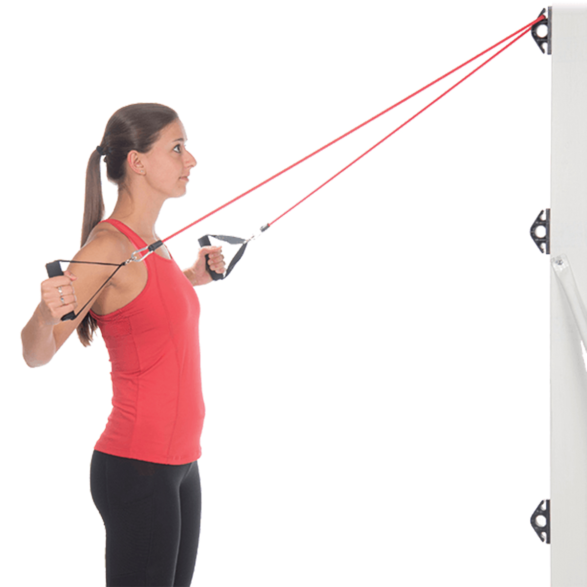 OPTP Resistance Band Wall Anchor Exercise Kit with Durable Non-Slip