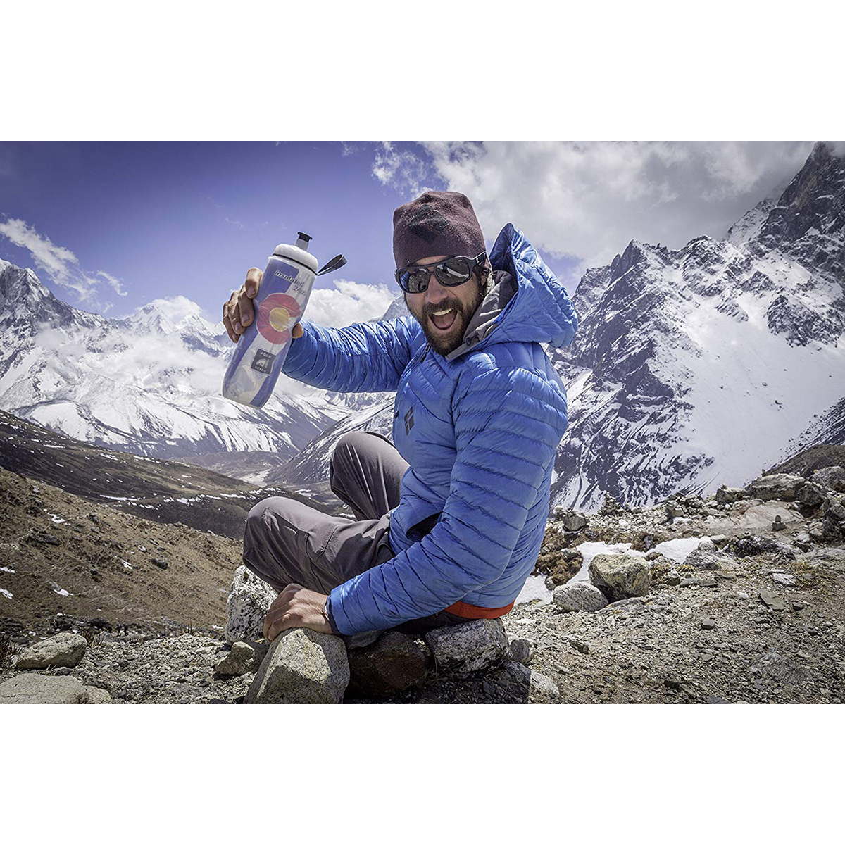 Polar Bottle 24 oz ZipStream Breakaway Insulated Squeezable Water Bottle