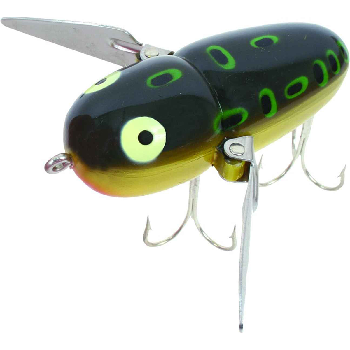 Heddon Crazy Crawler 5/8 oz Fishing Lure Fluorescent Green Crawdad