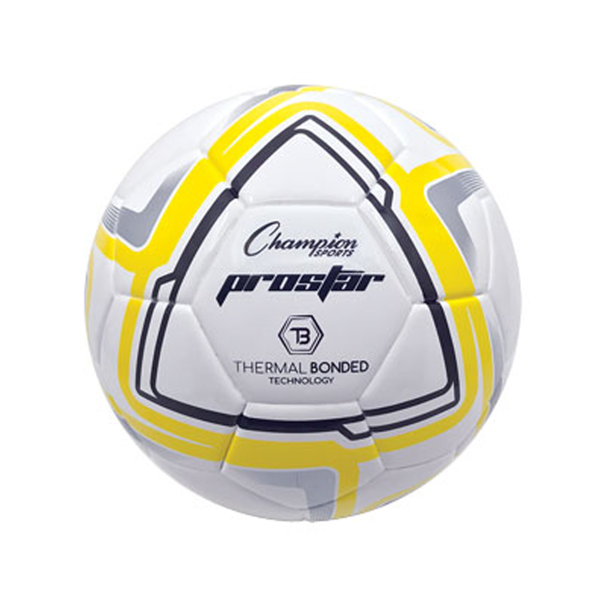 Champion Sports Thermal Bonded Pro Star Soccer Ball