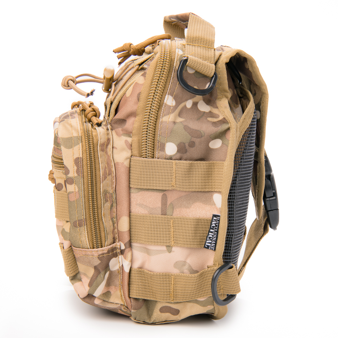 Rattlesnake Tactical Sling Pack with Pistol Retention System