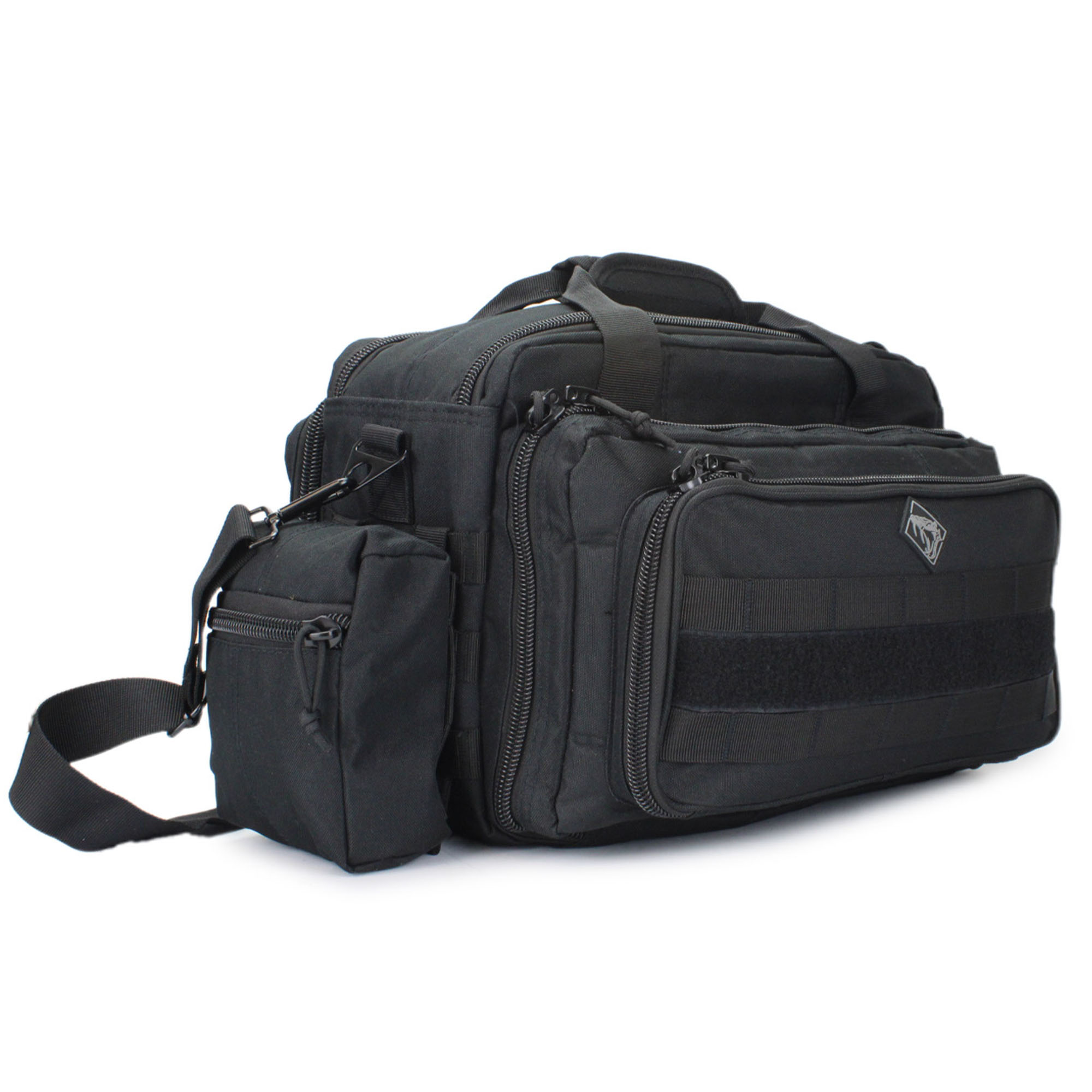 Rattlesnake Tactical Large Range Bag w/ Pistol Retention System