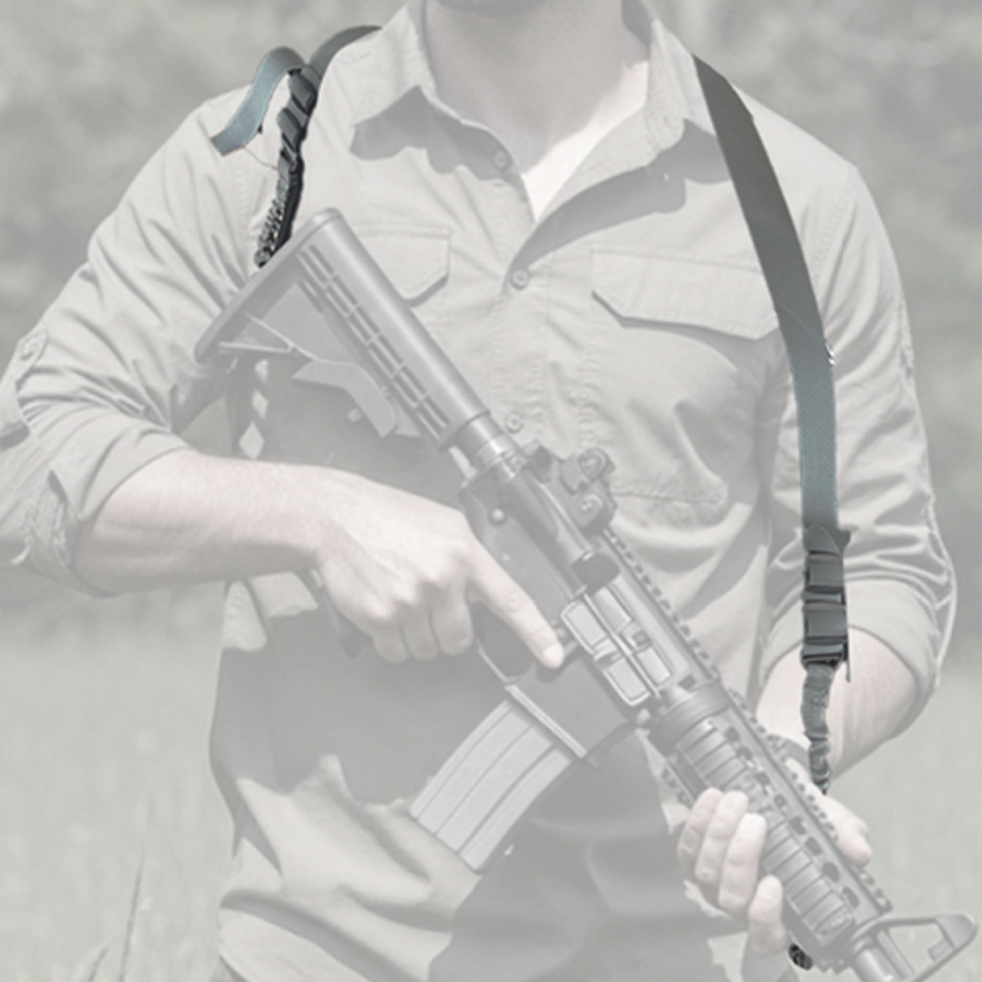 Rattlesnake Tactical 2-Point Rifle Sling