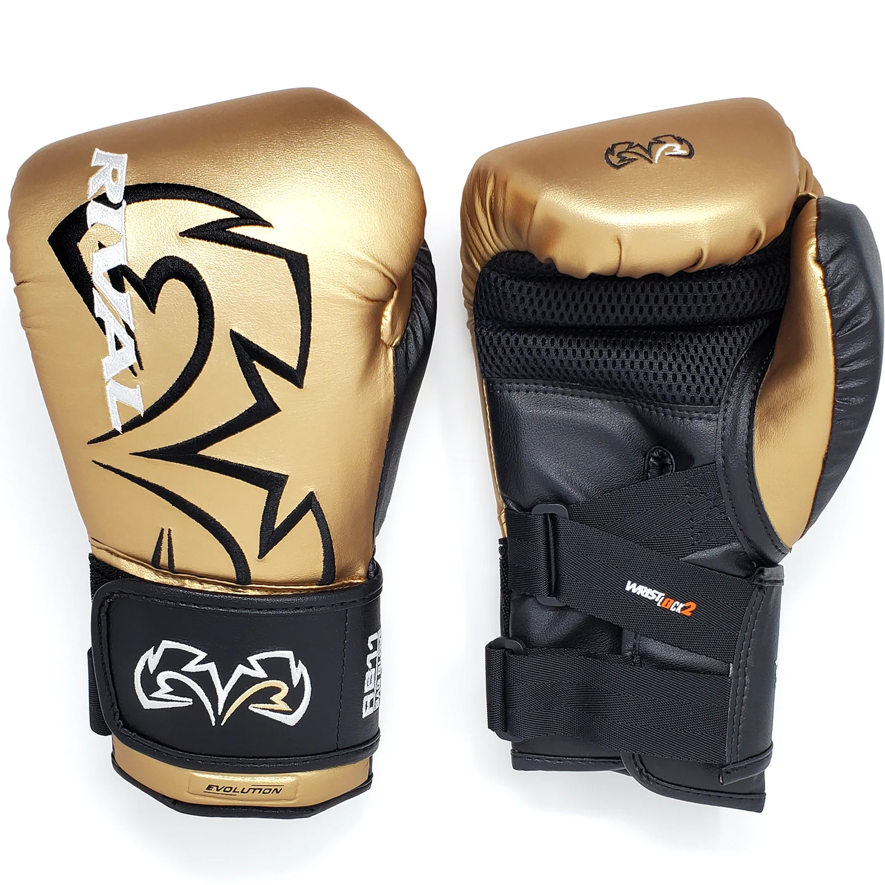 RIVAL Boxing RB11 Evolution Bag Gloves, Hook and Loop, Dual Angle V-Strap System - Picture 10 of 20