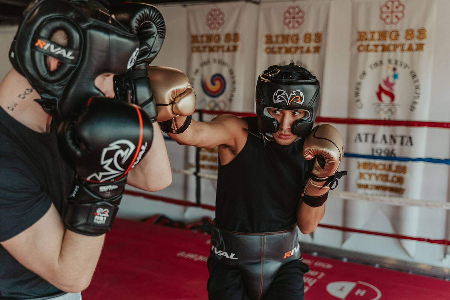 RIVAL Boxing RHG10 Intelli-Shock Headgear, D3O Padding on Front