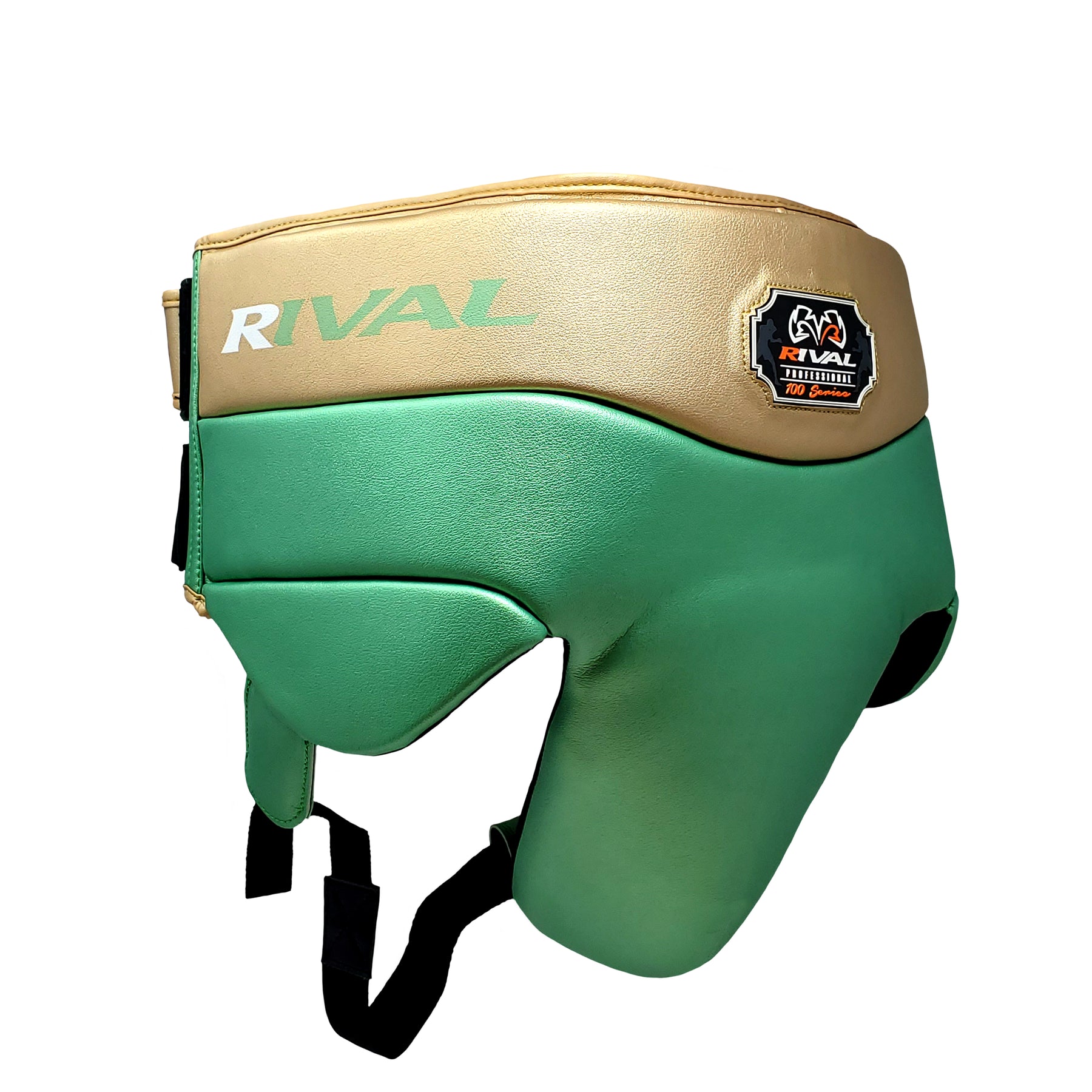 Rival Boxing RNFL100 Professional No Foul Groin Protector – Green/Gold