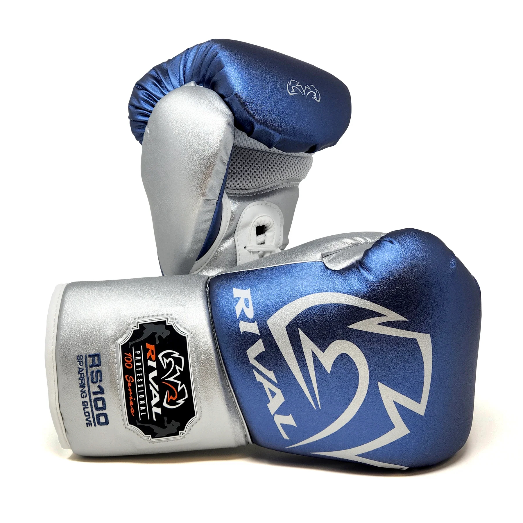 RIVAL Boxing RS100 Pro Lace-Up Sparring Gloves, Ergonomic True Fist Construction - Picture 8 of 19