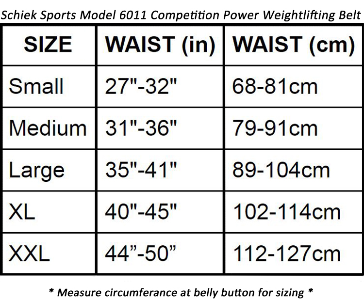 schiek weight lifting belt