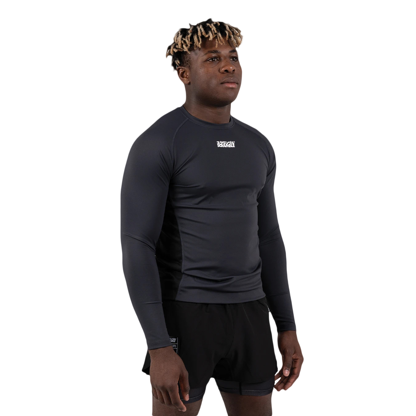 Scramble Shinobi Premium Compression Top – Black