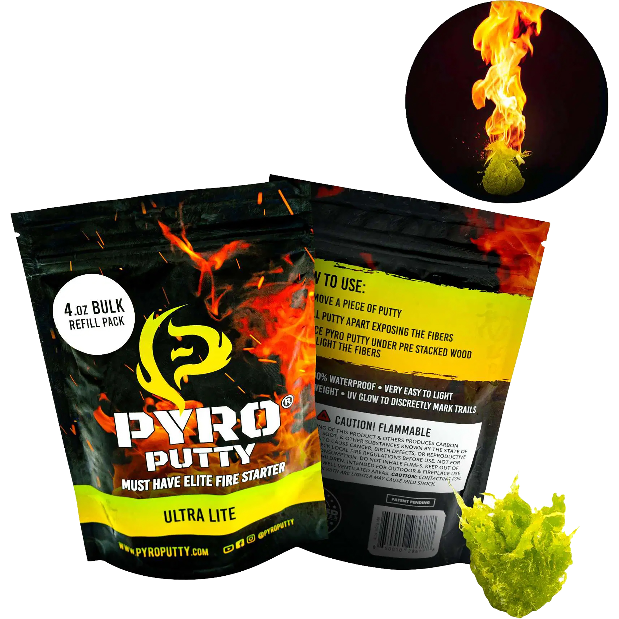 Pyro Putty 2 oz Resealable Bag