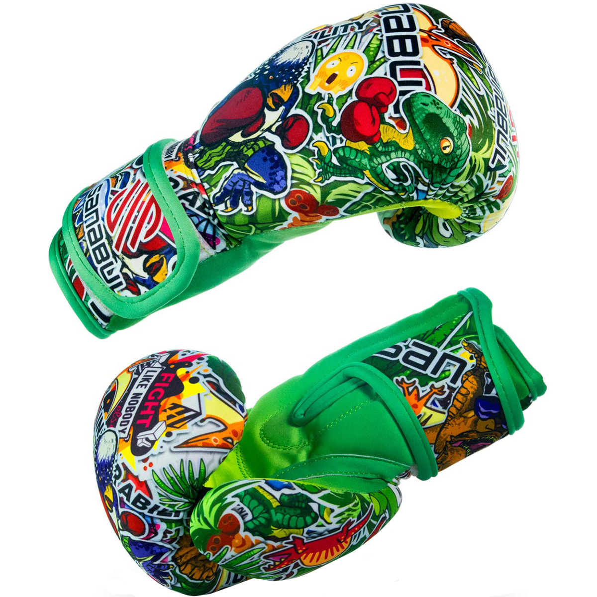 thumbnail 3 - Sanabul Sticker Bomb Kids Boxing Gloves