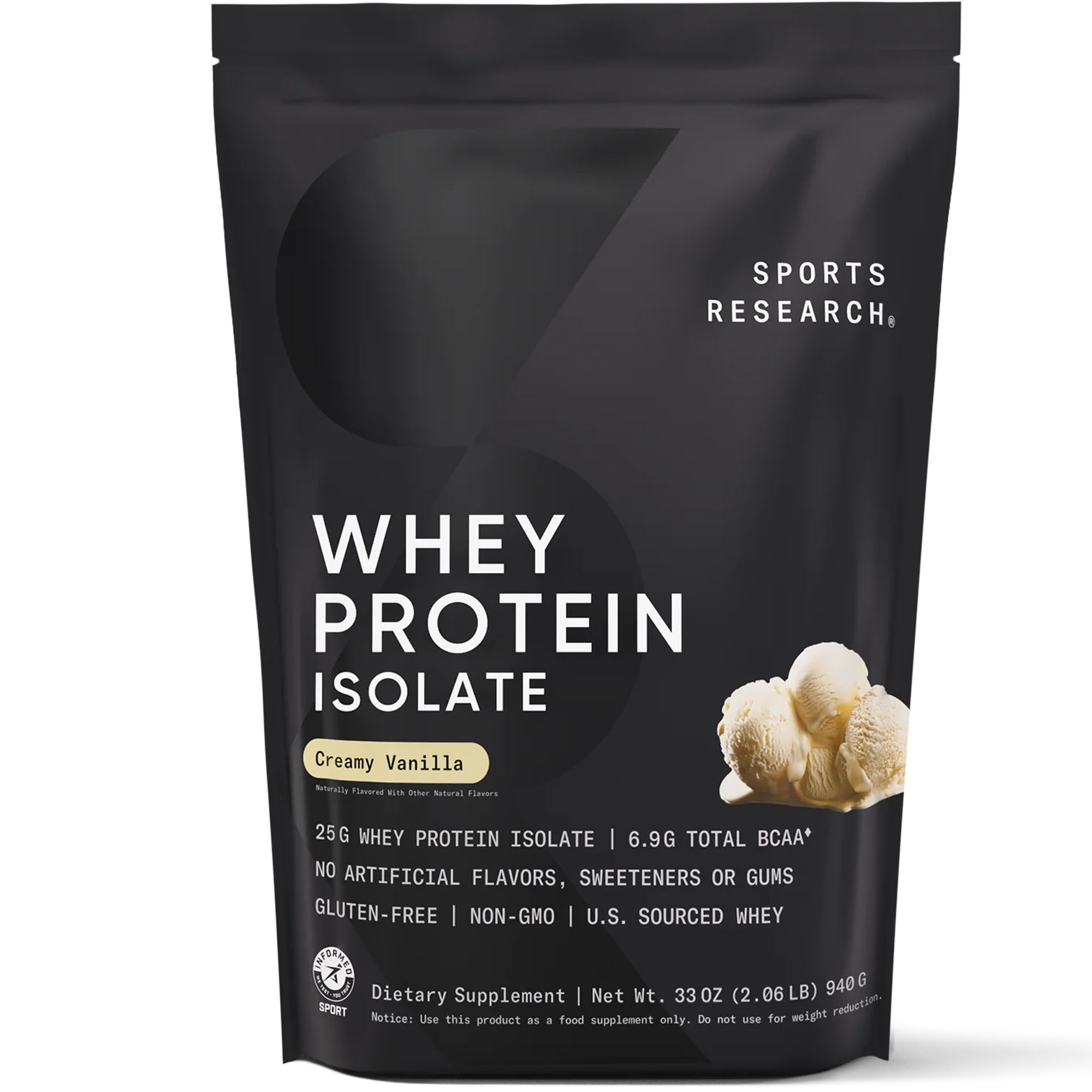 Sports Research Whey Protein Isolate