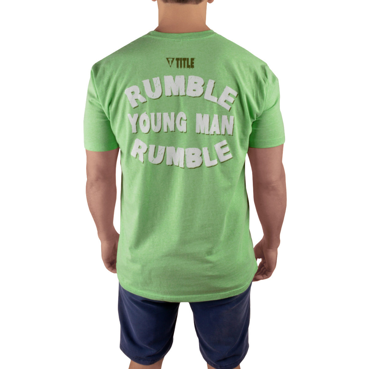 Title Boxing Cassius Clay /'64 Champ Premium Fitted Legacy T-Shirt Ash Gray