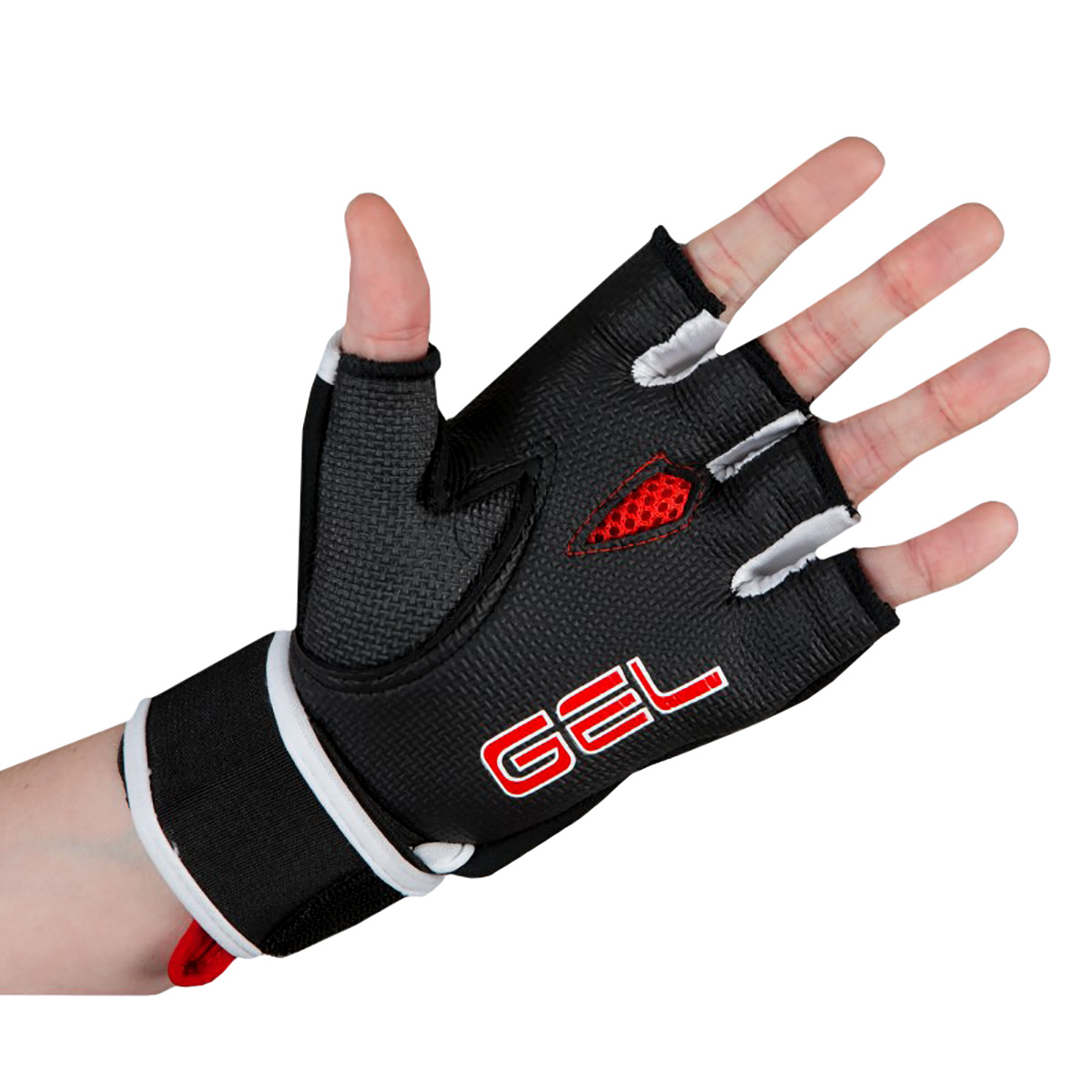 Title Boxing Gel Rage Fist Training Glove Wraps Black/Red eBay