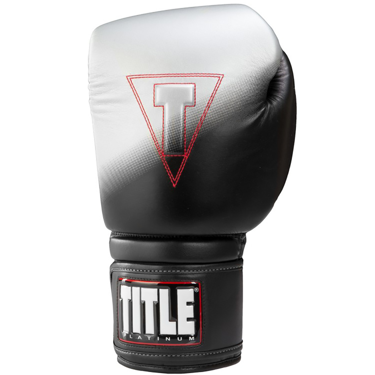 Title Boxing Platinum Proclaim Power Hook and Loop Bag Gloves Black
