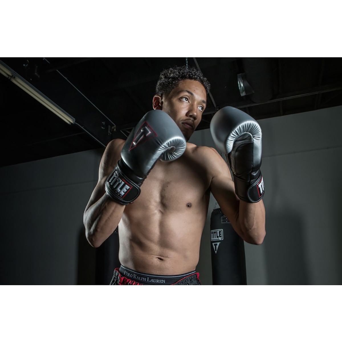 Title Boxing Platinum Proclaim Power Hook and Loop Bag Gloves