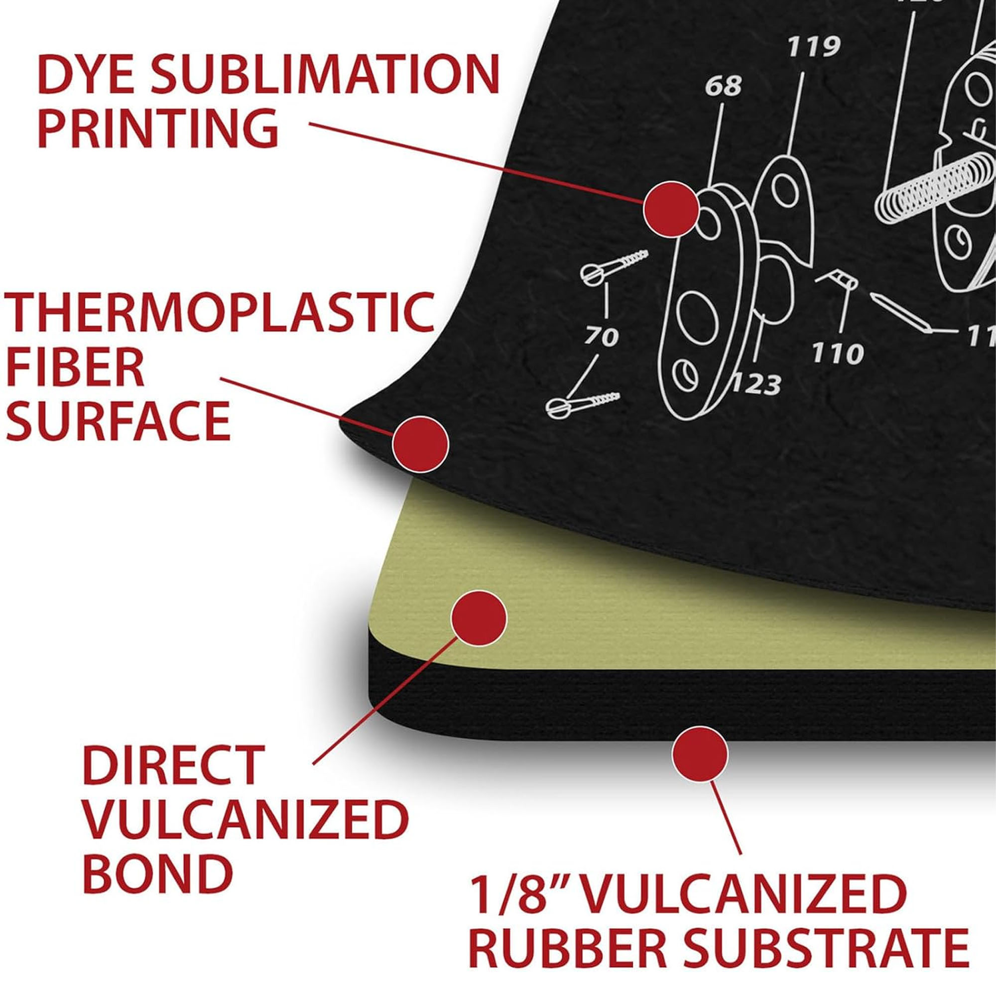 TekMat 36" X 12" Long Gun Cleaning Mat