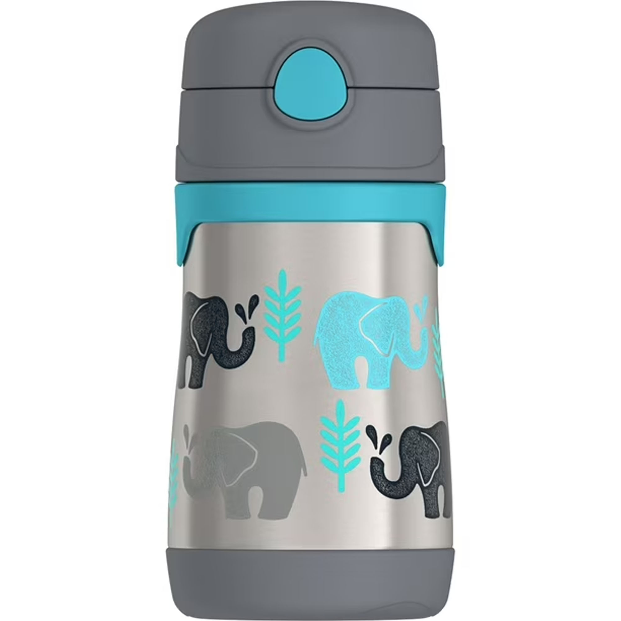 Thermo Kids 10 oz. Foogo Vaccum Insulated Stainless Steel Straw Bottle