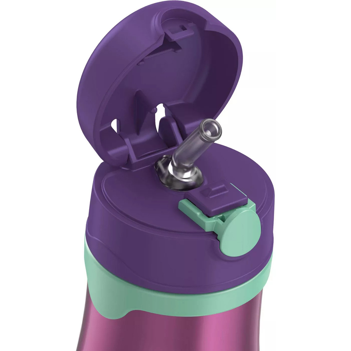 Thermos 10 oz. Kid's Stainless Steel Vacuum Insulated Straw Water Bottle