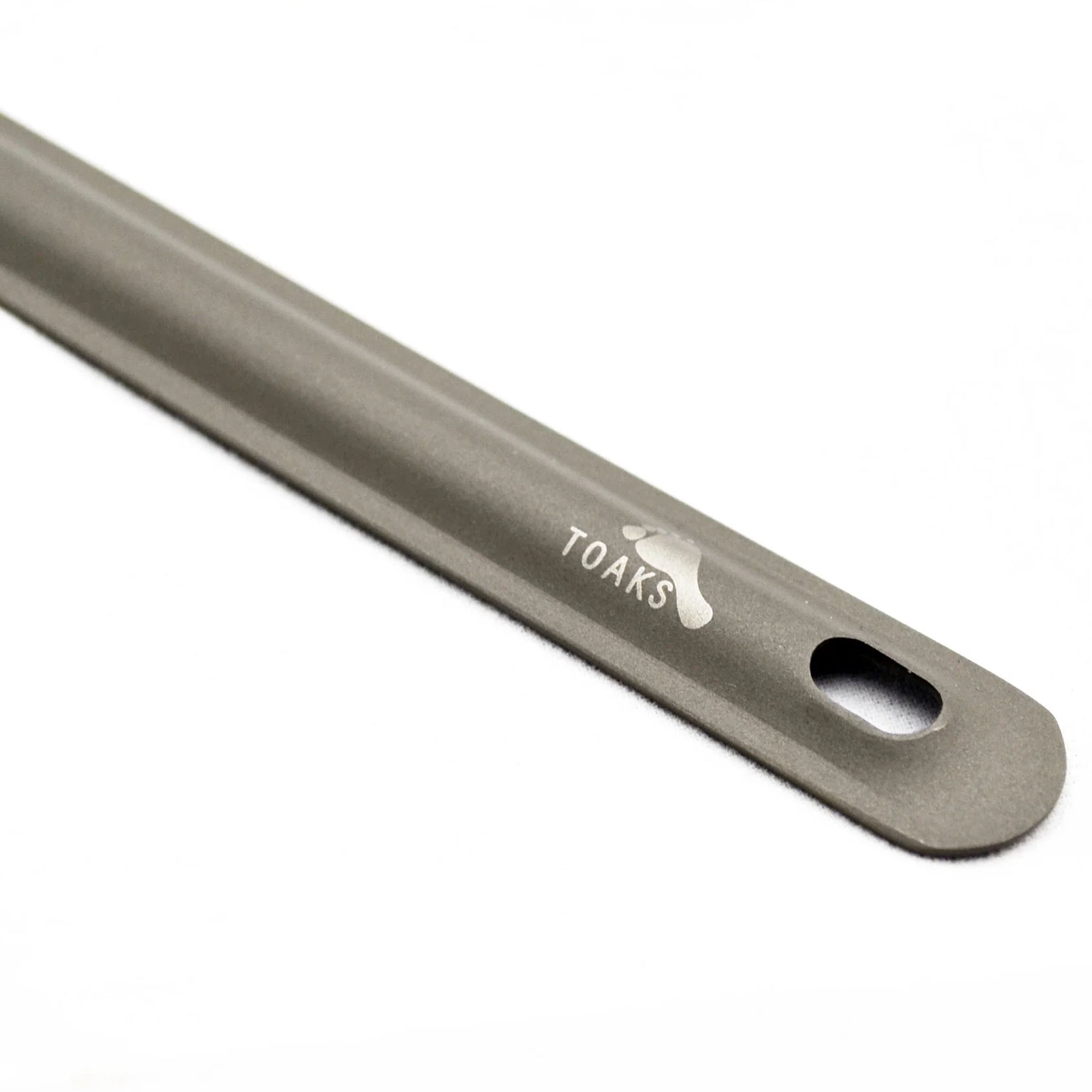 TOAKS Titanium Long Handled Spoon with Polished Bowl SLV-11