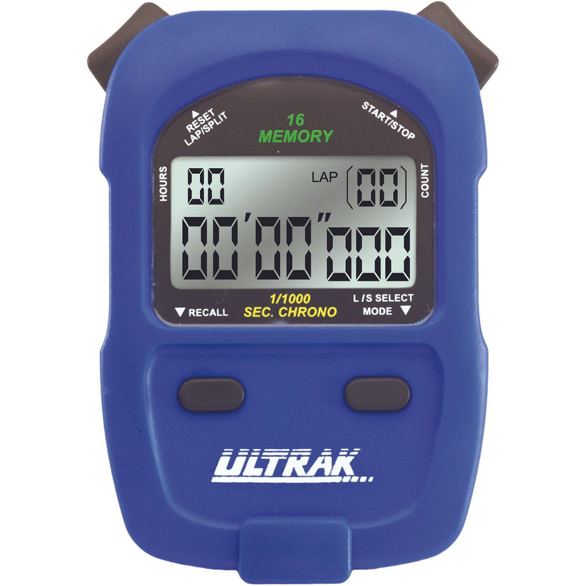 Reloj cronómetro Ultrak 460 - 16 vueltas o memoria dividida acumulativa - Imagen 2 de 7