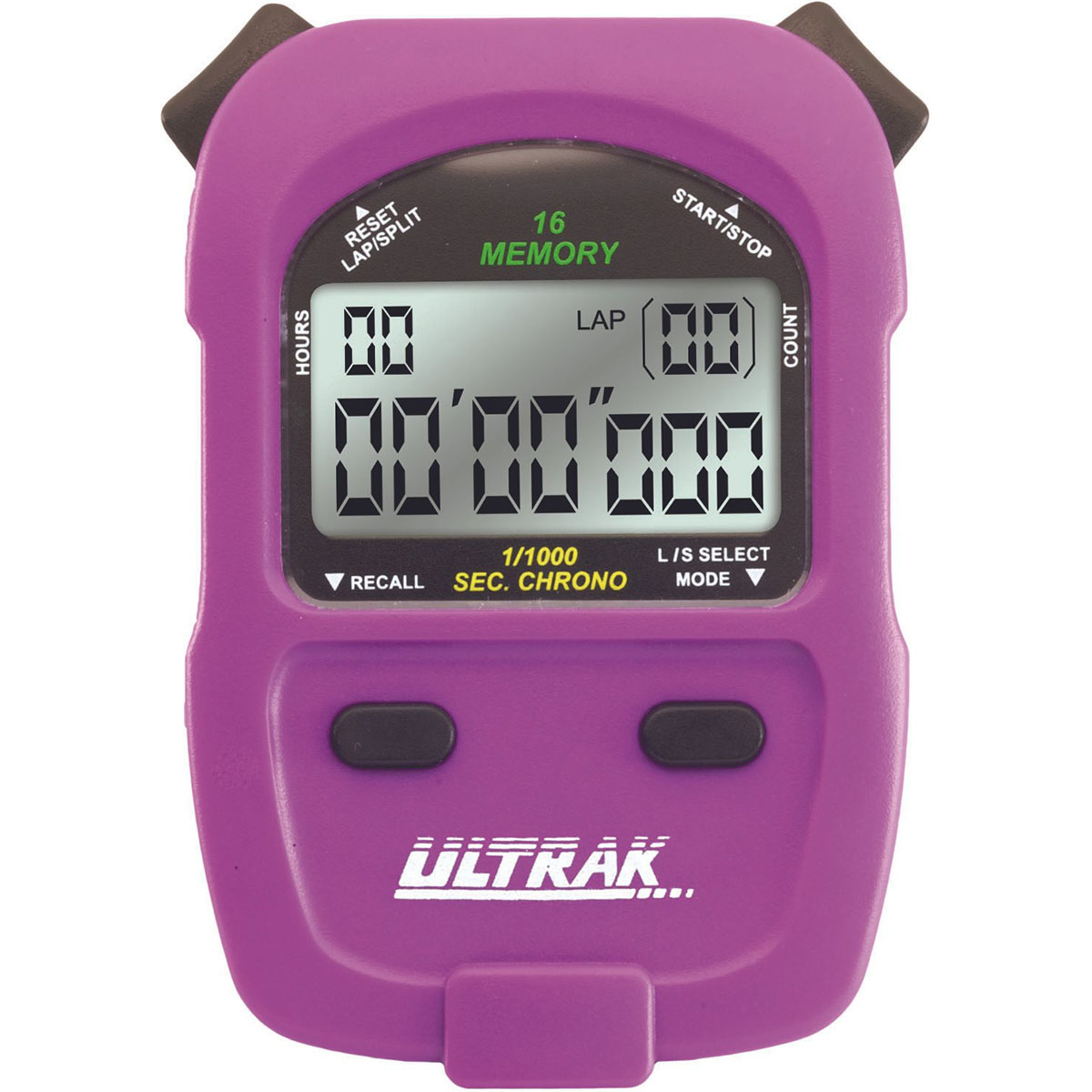 Reloj cronómetro Ultrak 460 - 16 vueltas o memoria dividida acumulativa - Imagen 5 de 7