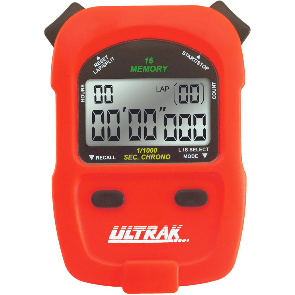 Reloj cronómetro Ultrak 460 - 16 vueltas o memoria dividida acumulativa - Imagen 6 de 7